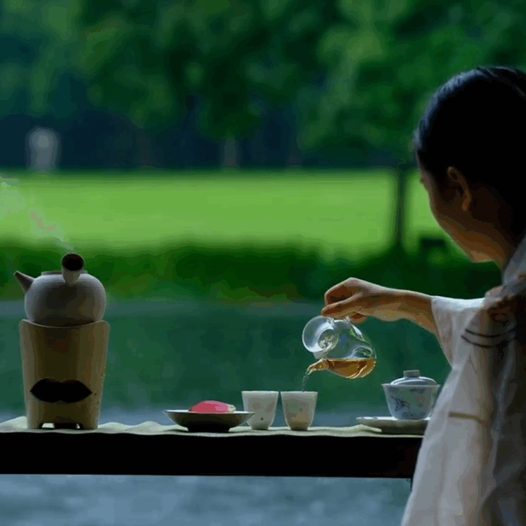 【ブログ】 一陣の雨、一縷の香り、一杯の緑茶