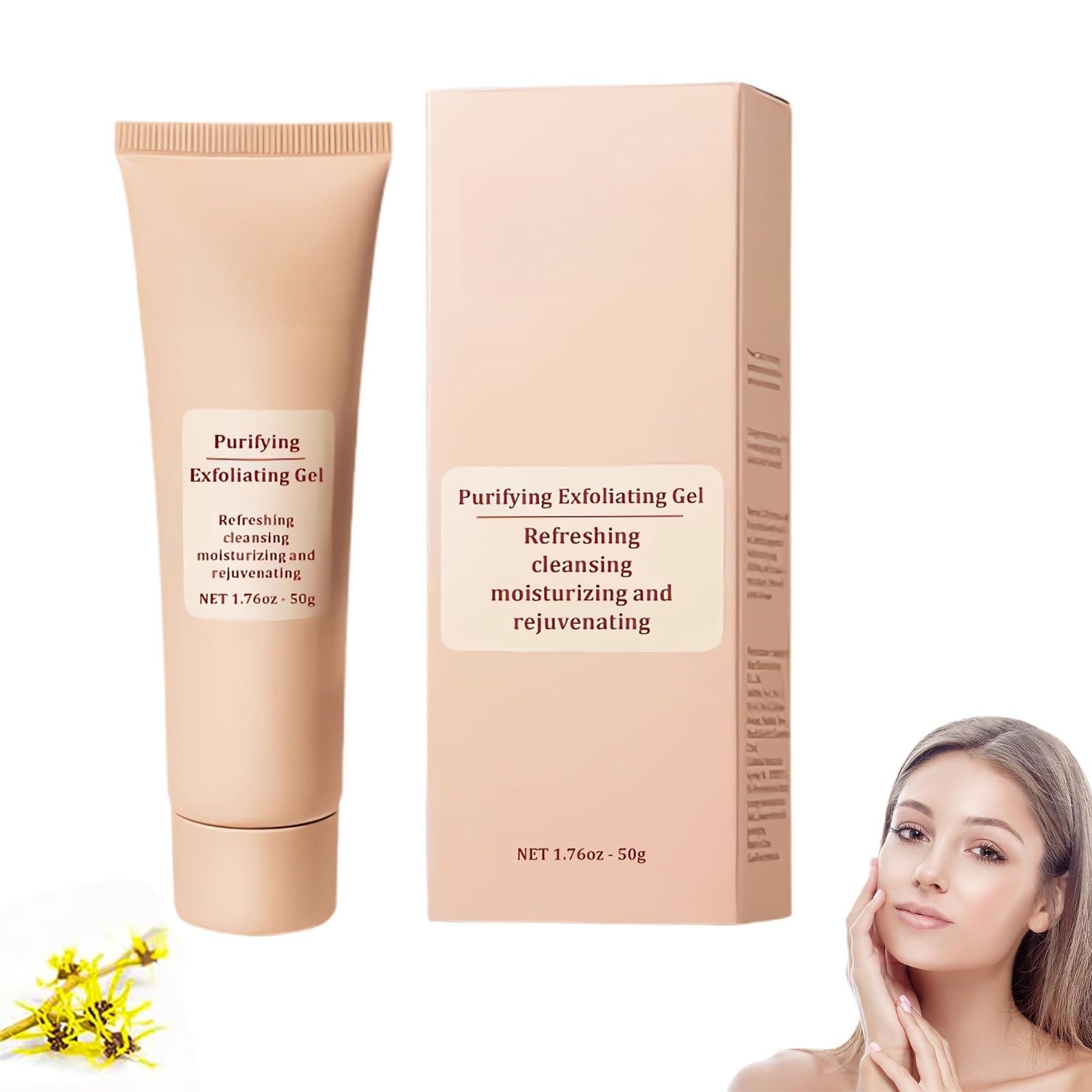 Gel Esfoliante Purificante: Limpeza Profunda e Pele Suave