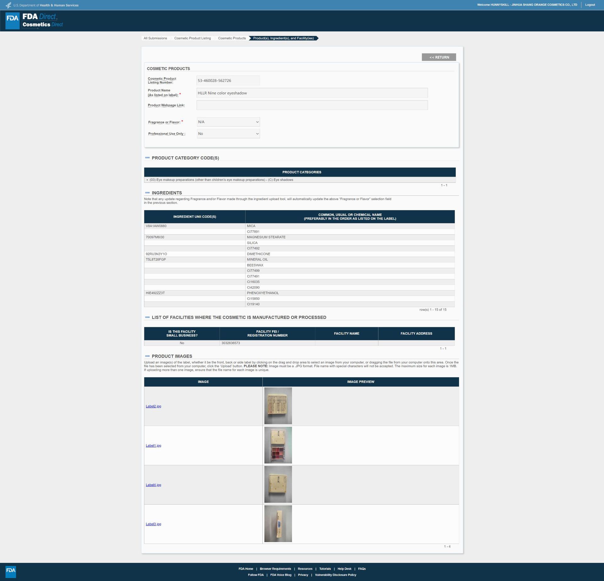 Paleta Tudo-em-Um: 9 Cores de Sombra e Contorno (Mate e Glitter) - Image 6